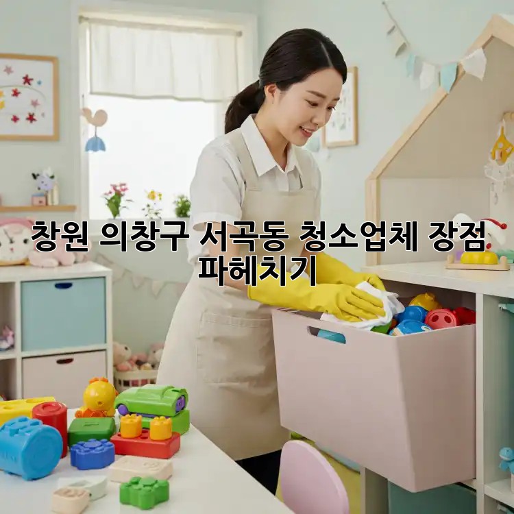 창원 의창구 서곡동🏡 청소업체 장점 파헤치기!✨