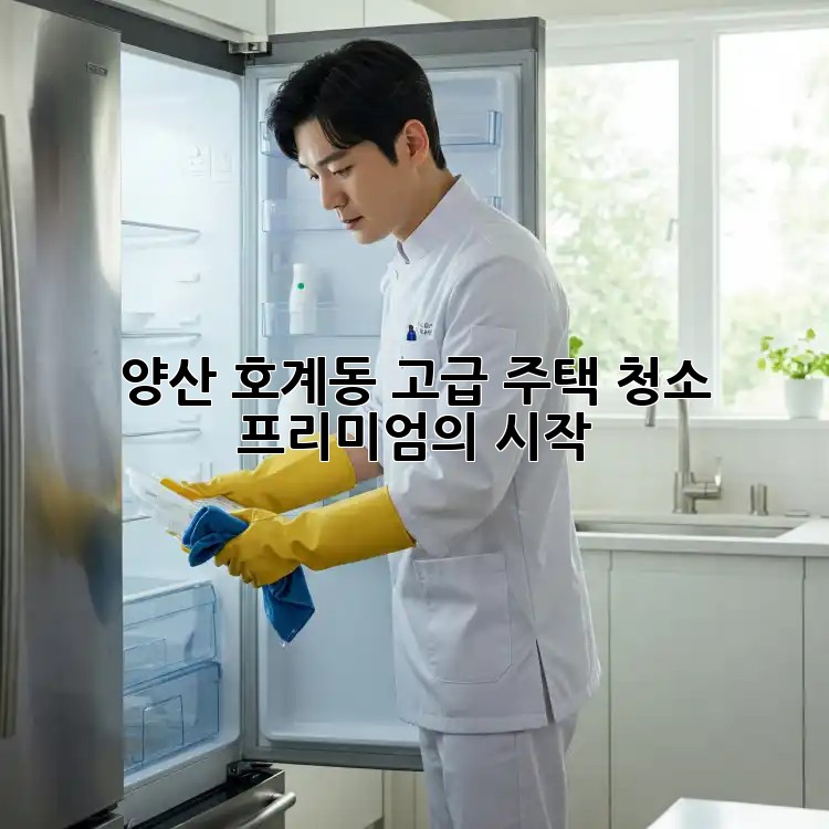 양산 호계동🏡 고급 주택 청소, ✨프리미엄의 시작!